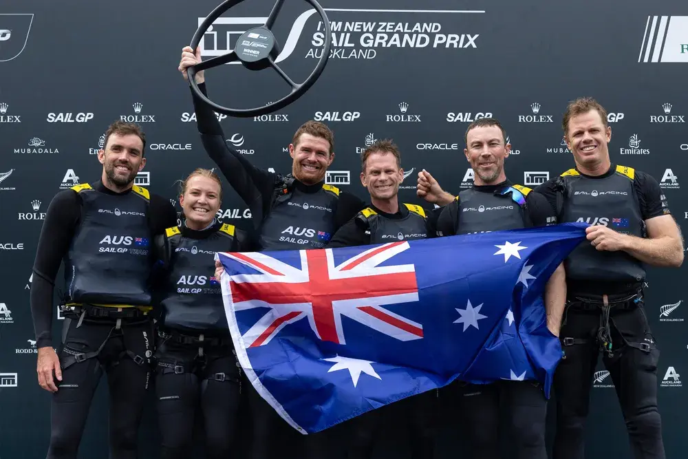 Australia Wins Auckland Leg of SailGP - January 2025